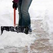 DeVries Landscape Management provides shoveling service for commercial properties.