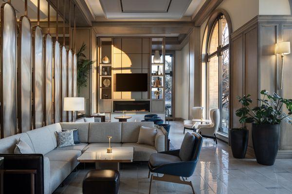 Bar Juniper Seating Area at The Ritz-Carlton Dallas, Las Colinas.