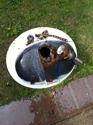 3) BEFORE: Original Sink.