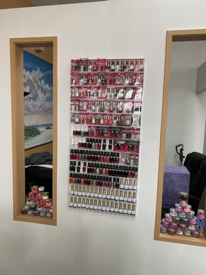 Nail polish station