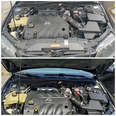 Engine cleaning