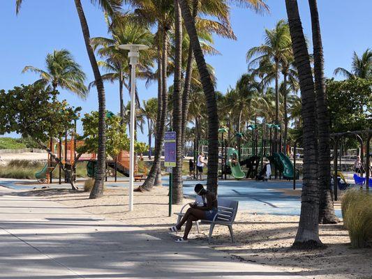 Lummus Park on South Beach