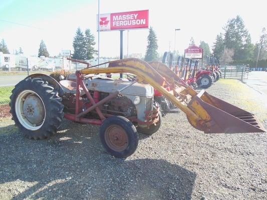 We sell used tractors too!