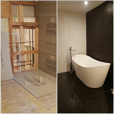 custom tile & bath installation