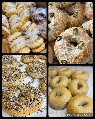 Handmade bagels