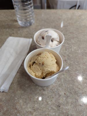 Tiramisu and Stracciatella Gelato