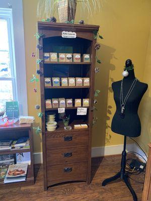 Natural soaps and handmade jewelry