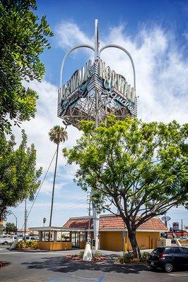 Iconic Norwalk Town Square sign