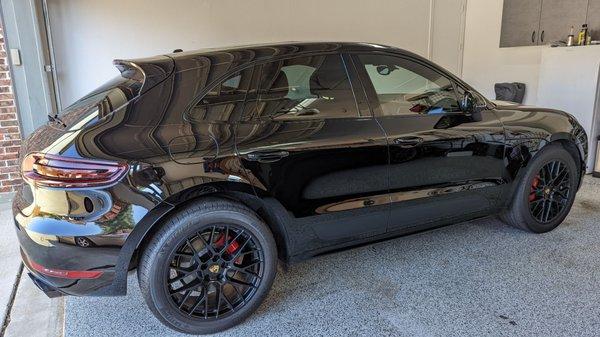 2018 Porsche Macan GTS. Correction and Optimum Paint Guard.