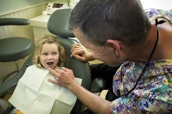 Pediatric dentist great with kids