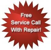 No fee with repair. U will not be charged for your service visit. ..thanks for calling Jack at.Citywide Appliance Repair.