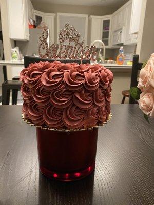 Flower Rose Cake