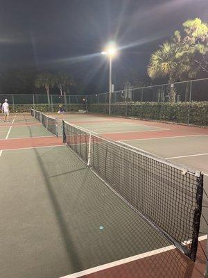 Pickleball courts