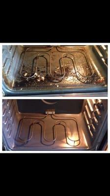 Haven't cleaned stove or oven and 2 years.