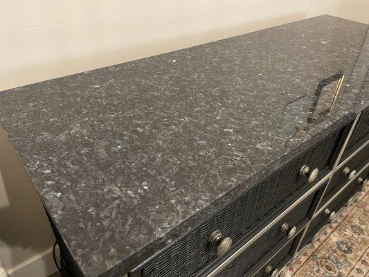 Granite dresser top