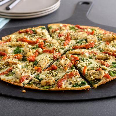 Herb Chicken Mediterranean Pizza