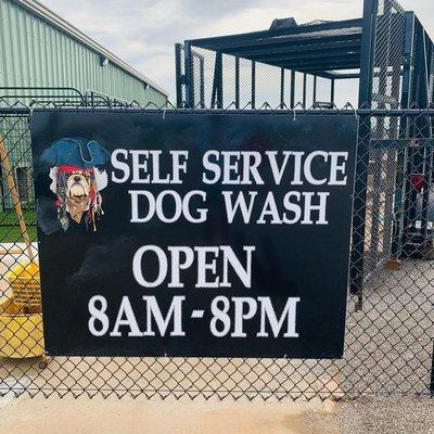 Self Service Dog Wash Hours 8am - 8pm