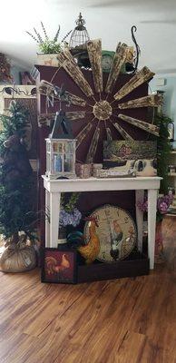 Gabbys Fall Christmas Display