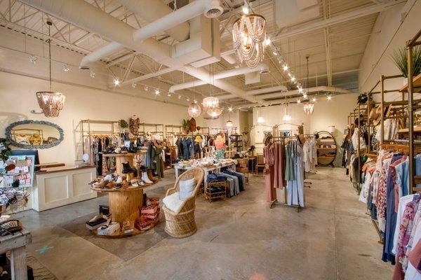 Hayden Location includes shoe brands like Sorel, Dolce Vita, Free People, and Jefferey Campbell.