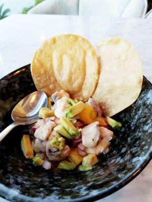 Seasonal ceviche