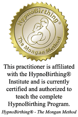 I am proudly affiliated and certified with the HypnoBirthing® Institute and trained under the founder, Marie F. Mongan.