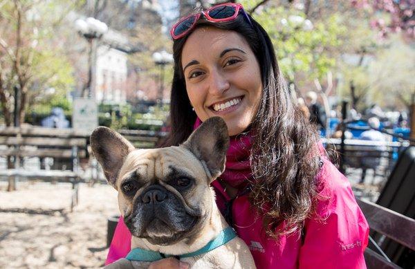 NYC Doggies dog walker Valentina