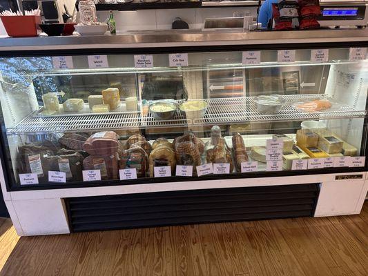 Meat & cheese case