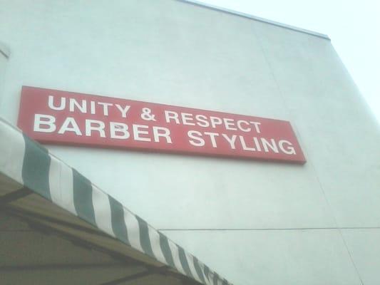 Unity & Respect Barber Styling