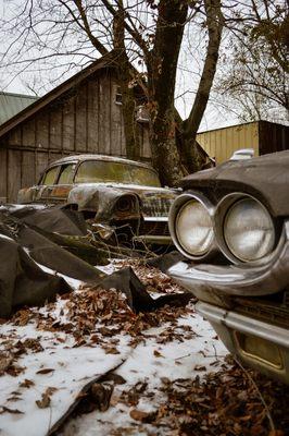 Abandoned cars conway