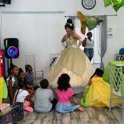 Our New Orleans Princess loves singing and telling stories!