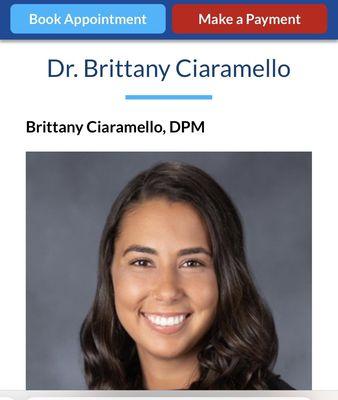 Dr. Brittany Ciaramello is the most insensitive cold doctor I have ever endured in all my years!