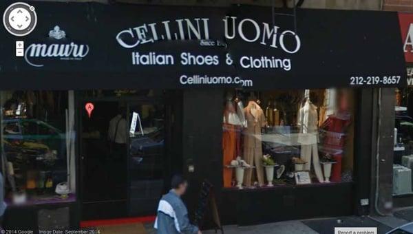 Cellini Uomo Shop View