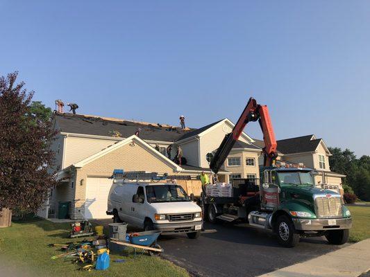 New roof in Lombard.