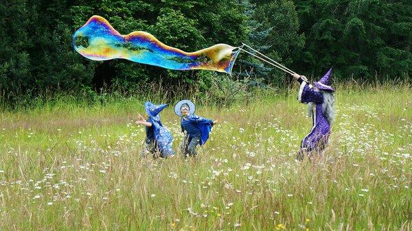 Giant Bubble Fun!