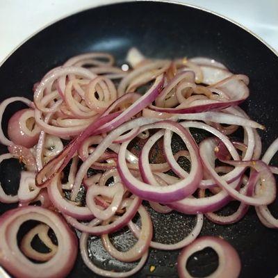 Sauteed onions