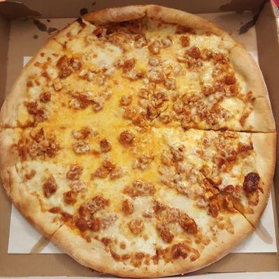 Famous buffalo chicken pizza