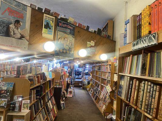 Sunday, 11 February 2024 -- inside of MAC's BACKS BOOKS (1st Floor)