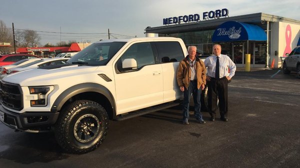 Congrats Sam on your bad a$$ 2018 Ford Raptor!!!! It's a beauty!