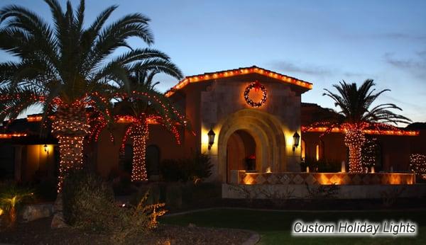 Custom Holiday Lights | Scottsdale, AZ | 480-675-0151