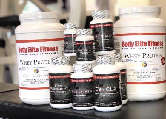 BodyEliteFit branded supplements