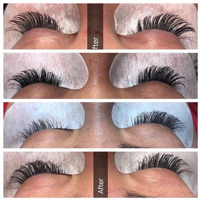 Full set of Eyelash Extensions