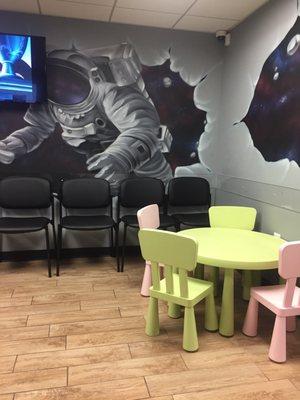 Waiting room- space theme