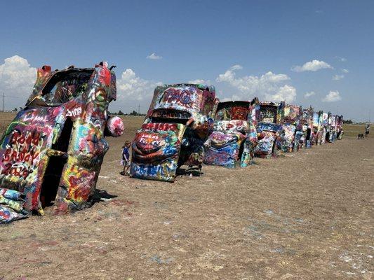 Cadillac Ranch outside Amarillo,TX