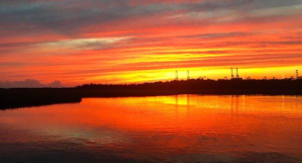 Creek Club at Sunset!