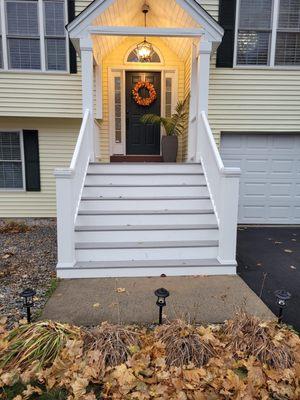 Front Porch + Stairs