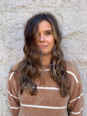 Balayage color