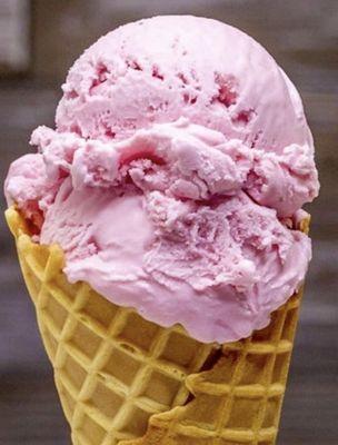 Strawberry ice cream the way it was meant to be! All natural, with bites of strawberries and no artificial colors.