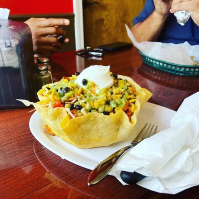 Taco Bowl with chicken