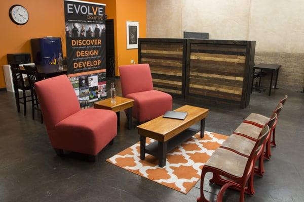 Inside the Evolve Creative office