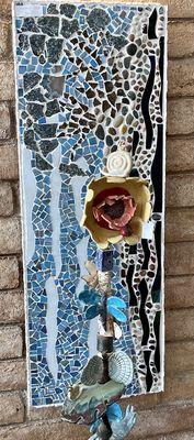 Garden art, totems and mosaic wall hangings plus more are available